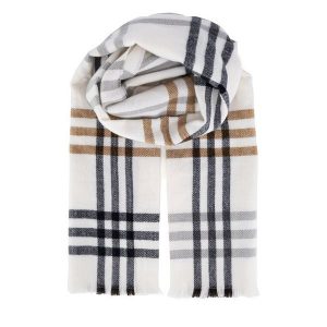 Szalik Jenny Fairy. Brązowe szaliki Jenny Fairy, bez wzorów. Za 59,99 zł.