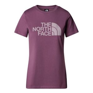 The North Face Koszulka S/S Easy Nf0A8A6D6Wo. Fioletowe koszulki sportowe The North Face, bez wzorów, bez ramiączek. Za 148,95 zł.