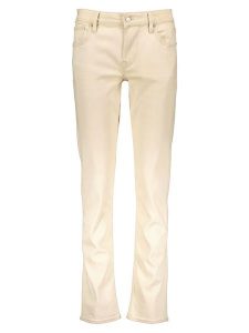 Guess Dżinsy - Slim fit - w kolorze beżowym rozmiar: W34/L32. Brązowe jeansy Guess, z aplikacjami. Za 127,35 zł.