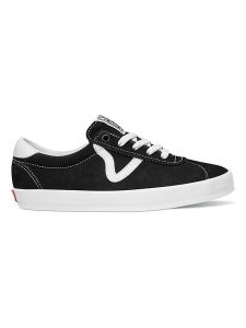Vans Skórzane sneakersy "Sport" w kolorze czarnym rozmiar: 39. Czarne trampki Vans, bez wzorów, bez zapięcia. Za 281,10 zł.