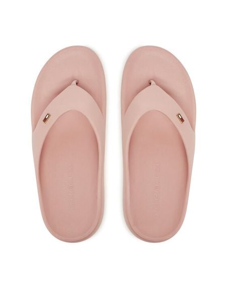 Tommy Hilfiger Japonki Comfort Beach Sandal FW0FW08522 Różowy. Czerwone klapki TOMMY HILFIGER, bez wzorów, z syntetyku, bez obcasa. Za 119,99 zł.