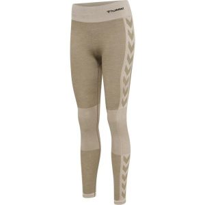 Damskie legginsy mid-rise Hummel Clea. Szare legginsy Hummel, bez wzorów, z dzianiny. Za 212,00 zł.