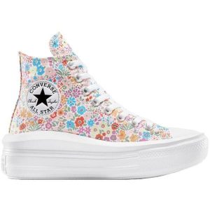 Adidasy Converse Chuck Taylor All Star Move Platform Mini, Dla obu płci. Buty sportowe Converse, bez wzorów, bez zapięcia. Za 490,00 zł.
