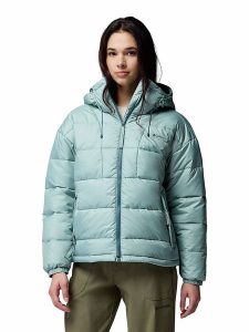 Columbia Kurtka zimowa "Pike Lake III" w kolorze błękitnym rozmiar: L. Niebieskie kurtki Columbia, na zimę, l, bez wzorów, z puchu, bez kaptura. Za 369,95 zł.