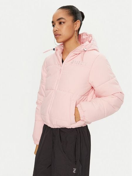 Juicy Couture Kurtka zimowa Margie JCOIJ224553 Różowy Regular Fit. Czerwone kurtki Juicy Couture, na zimę, s, bez wzorów, z syntetyku, bez kaptura. Za 389,99 zł.