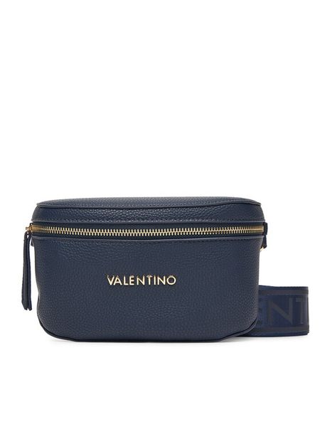 Valentino Saszetka nerka Miramar VBS7UE54G Granatowy. Niebieskie nerki i saszetki Valentino, bez wzorów, ze skóry. Za 289,99 zł.