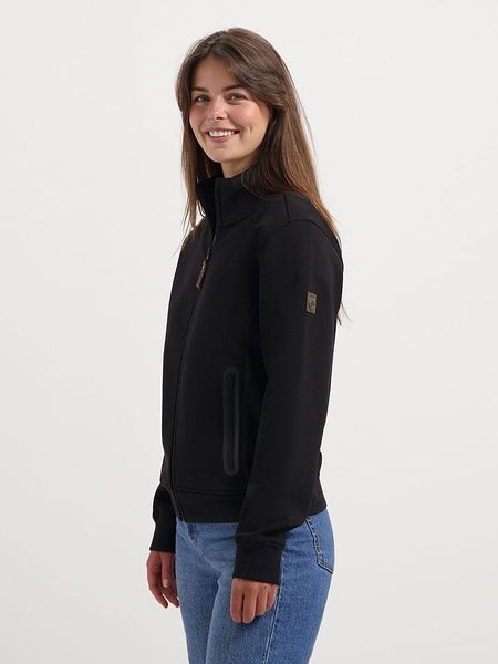 TRAVELIN' Bluza "Olia" w kolorze czarnym rozmiar: XXL. Czarne bluzy Travelin', xxl, bez wzorów, bez kaptura. Za 200,60 zł.