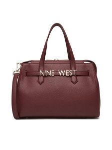 Nine West Torebka EO-Manhattan-Muse-II-LX10197 Bordowy. Czerwone torebki klasyczne Nine West, bez wzorów, z materiału, bez dodatków. Za 219,99 zł.