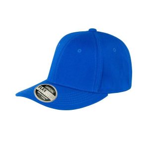 Czapka Bejsbolówka Unisex Kansas Headwear. Niebieskie czapki RESULT, bez wzorów. Za 37,99 zł.