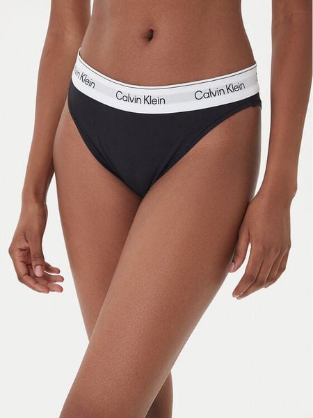 Calvin Klein Underwear Figi klasyczne LV00QF8524 Czarny. Czarne figi Calvin Klein Underwear, bez wzorów, z bawełny. Za 89,99 zł.
