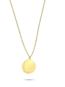 Liebeskind Naszyjnik z zawieszką - dł. 50 cm rozmiar: onesize. Żółte naszyjniki Liebeskind, ze stali. Za 204,96 zł.