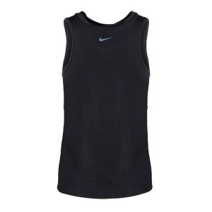 Tank top treningowy damski Nike One Classic Dri-Fit. Czarne topy Nike, xs, bez wzorów, sportowe, bez kołnierzyka, bez ramiączek. Za 129,99 zł.
