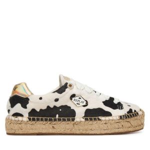 Espadryle REPLAY. Espadryle Replay, bez wzorów, bez obcasa. Za 399,99 zł.