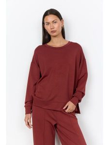 Soyaconcept Bluza "Banu" w kolorze ceglanym rozmiar: XXL. Brązowe bluzy Soyaconcept, xxl, bez wzorów, bez kaptura. Za 179,95 zł.