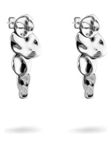 Liebeskind Posrebrzane kolczyki-wkrętki rozmiar: onesize. Szare kolczyki Liebeskind, posrebrzane. Za 117,99 zł.