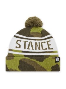 Stance Czapka Og Pom A262D21OG Zielony. Zielone czapki Stance, bez wzorów, z materiału. Za 119,99 zł.