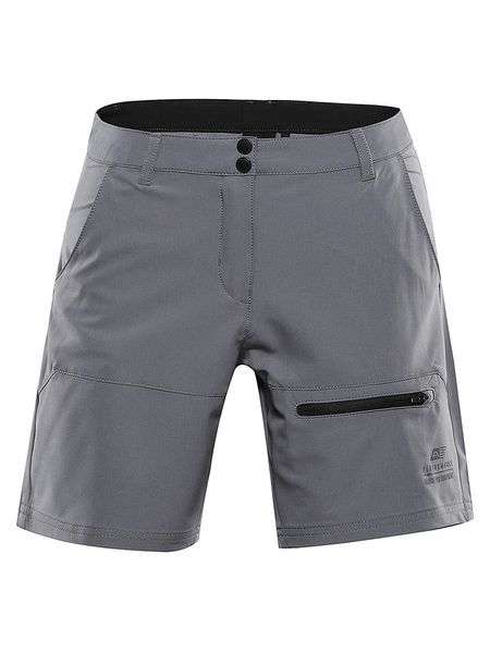 Alpine Pro Szorty funkcyjne "Baka" w kolorze szarym rozmiar: 36. Szare spodenki sportowe Alpine Pro, bez wzorów, z materiału, outdoorowe. Za 95,69 zł.