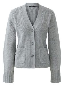 Oui Kardigan w kolorze szarym rozmiar: 44. Szare kardigany Oui. Za 339,99 zł.