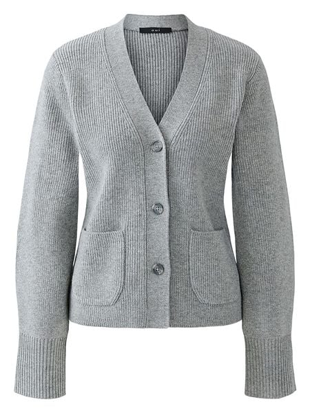 Oui Kardigan w kolorze szarym rozmiar: 36. Szare kardigany Oui. Za 247,99 zł.