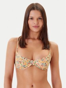 RVCA Góra od bikini 23O151501 Żółty. Żółte bikini RVCA, bez wzorów, z syntetyku. Za 159,99 zł.