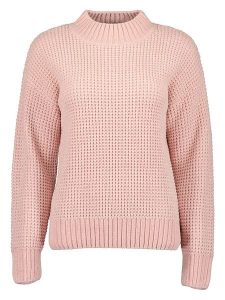 Blue Seven Sweter w kolorze fiołkowym rozmiar: 38. Różowe swetry oversize Blue Seven, bez wzorów, bez ramiączek. Za 83,22 zł.