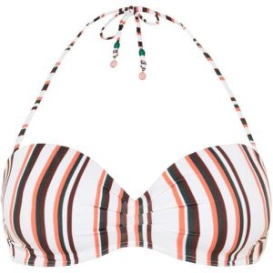 Góra od bikini Beachlife Heat Wave. Białe bikini Protest, bez wzorów, z elastanu. Za 101,99 zł.