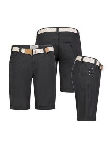 Sublevel Bermudy w kolorze czarnym rozmiar: S. Czarne szorty Sublevel, bez wzorów, z tkaniny, klasyczne. Za 105,14 zł.