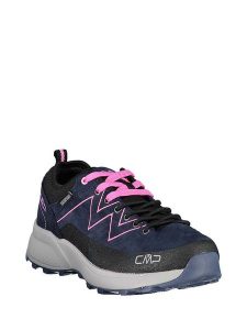 CMP Buty trekkingowe "Kaleepso" w kolorze granatowo-szaro-czarnym rozmiar: 37. Czarne buty trekkingowe CMP, z materiału, bez zapięcia. Za 162,49 zł.