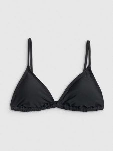 4F Góra od bikini damska - czarna XS. Czarne bikini 4f, bez wzorów, z materiału. Za 59,99 zł.