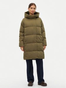 Vero Moda Płaszcz zimowy Stella 10300030 Zielony Loose Fit. Zielone kurtki Vero Moda, na zimę, m, bez wzorów, z syntetyku, bez kaptura. Za 229,99 zł.