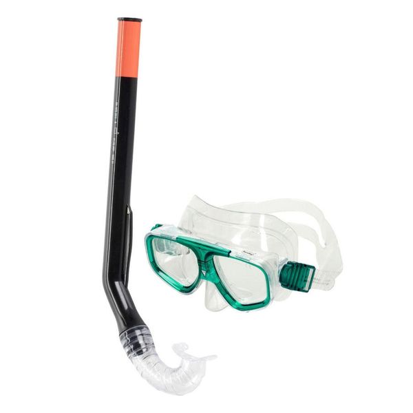 Zestaw do snorkelingu Fashy „Junior”. Zielone rurki Fashy. W wyprzedaży za 484,45 zł.