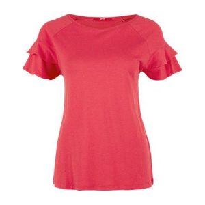 S.Oliver T-Shirt Damski 40 Czerwony. T-shirty marki s.Oliver. W wyprzedaży za 48,00 zł.