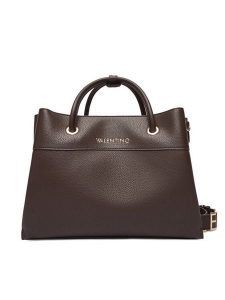 Valentino Torebka Alexia VBS5A802 Brązowy. Brązowe torebki klasyczne Valentino, bez wzorów, ze skóry, bez dodatków. Za 559,99 zł.