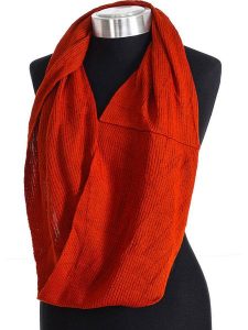 Buff Szal-koło w kolorze czerwonym - 65 x 47 cm rozmiar: onesize. Czerwone szaliki Buff, bez wzorów, z materiału. Za 116,61 zł.