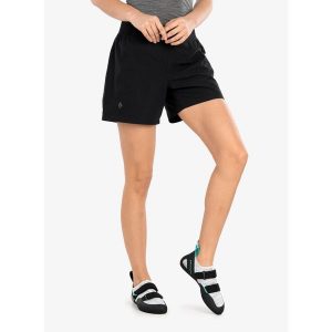 Spodenki damskie Black Diamond Sierra Shorts. Czarne szorty Black Diamond, bez wzorów, sportowe. Za 236,49 zł.