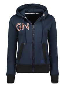 Geographical Norway Bluza "Gudite" w kolorze granatowym rozmiar: L. Niebieskie bluzy Geographical Norway, l, bez wzorów, bez kaptura. Za 109,78 zł.