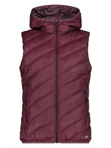 CMP Kamizelka pikowana w kolorze bordowym rozmiar: 42. Czerwone kamizelki CMP, s, bez wzorów, bez kołnierzyka, bez ramiączek, bez kaptura. Za 249,45 zł.