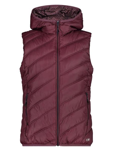 CMP Kamizelka pikowana w kolorze bordowym rozmiar: 42. Czerwone kamizelki CMP, s, bez wzorów, bez kołnierzyka, bez ramiączek, bez kaptura. Za 249,45 zł.