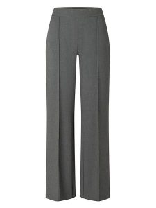 MAC Spodnie "Chiara Smart" w kolorze szarym rozmiar: 40/L30. Szare spodnie z wysokim stanem MAC, bez wzorów, z materiału, z podwyższonym stanem. Za 239,99 zł.