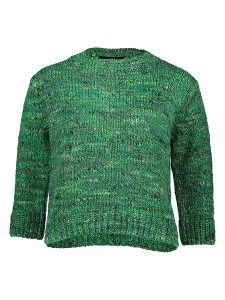 Oui Sweter w kolorze zielonym rozmiar: 40. Zielone swetry oversize Oui, bez wzorów, z wełny, bez ramiączek. Za 144,92 zł.