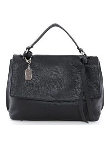 Anna Morellini Skórzana torebka "Diletta" w kolorze czarnym - 34 x 23 x 12 cm rozmiar: onesize. Czarne torebki klasyczne Anna Morellini, bez wzorów, z materiału, przez ramię, bez dodatków. Za 382,13 zł.