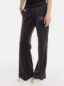 Guess Spodnie dresowe W6RB32 KCUF1 Granatowy Regular Fit. Niebieskie spodnie dresowe Guess, xs, z aplikacjami, z bawełny. Za 389,99 zł.