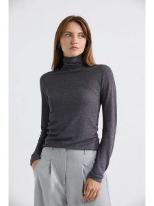 Josephine & Co Golf "Saar" w kolorze granatowym rozmiar: L. Niebieskie golfy Josephine & Co, bez wzorów. Za 158,10 zł.
