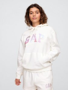 GAP Bluza w kolorze kremowym rozmiar: M. Brązowe bluzy GAP, m, bez wzorów, z kapturem. Za 140,53 zł.