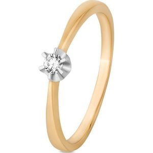 Zjawiskowy Pierścionek - , Brylant 0,06ct. Pierścionki marki W.KRUK. Za 1 790,00 zł.