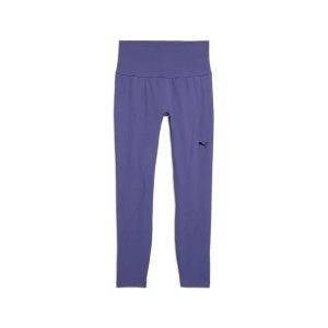 Damskie legginsy bezszwowe Puma Shapeluxe. Niebieskie legginsy Puma, bez wzorów, z dzianiny, z podwyższonym stanem. Za 216,03 zł.