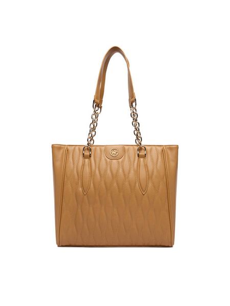 Beverly Hills Polo Club Torebka CEO-BHPC-C-016-09 Brązowy. Brązowe shopper bag Beverly Hills Polo Club, bez wzorów, z materiału, bez dodatków. Za 279,99 zł.