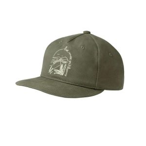 Czapka Trucker Buff Lander. Zielone czapki Buff, bez wzorów, z materiału, klasyczne. Za 68,99 zł.