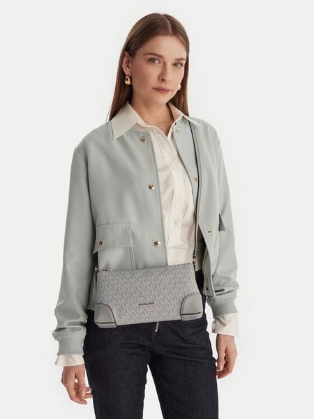 MICHAEL Michael Kors Torebka Murphy 32R6S1WC1B Szary. Szare listonoszki MICHAEL Michael Kors, bez wzorów, ze skóry, bez dodatków. Za 446,99 zł.