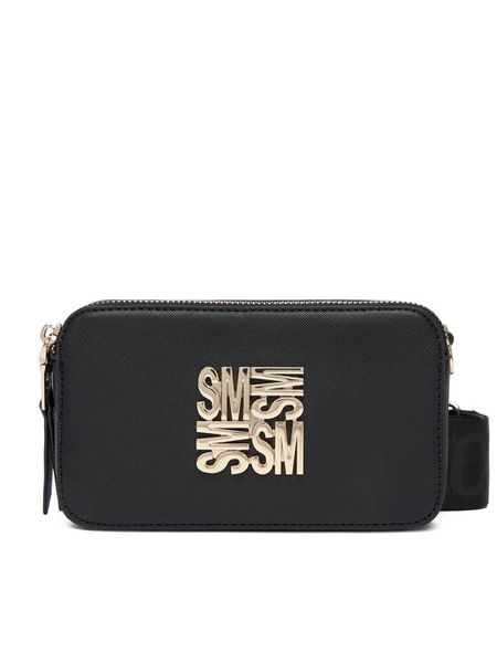 Steve Madden Torebka Brisa-2 SM13001822 Czarny. Czarne listonoszki Steve Madden, bez wzorów, ze skóry, bez dodatków. Za 429,99 zł.